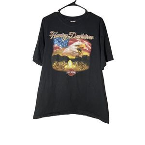 Harley Davidson screaming eagle campfire smoky mountain Harley Davidson XL Tshir